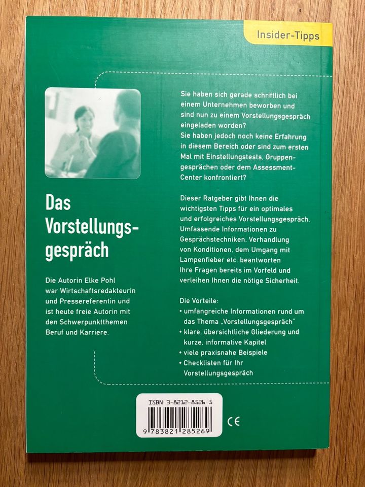 Buch „Das Vorstellungsgespräch“ in Waakirchen