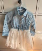 NEU 86 Mädchen Kleid Jeans Denim Tüll Dresden - Blasewitz Vorschau
