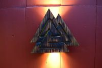 Wandlampe Valknut "Viking Art ,Lärche geflammt " Dithmarschen - Eggstedt Vorschau