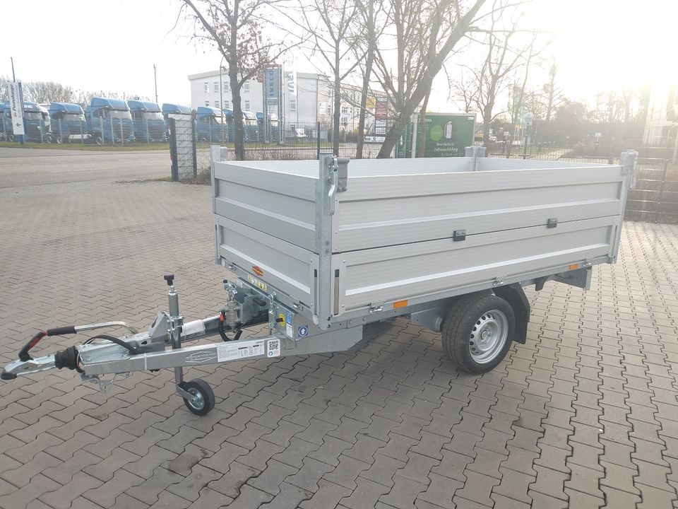 Böckmann Alu-Rückwärtskipper 1,5t 2,5 m x 1,4 m mit E-Pumpe in Potsdam