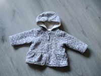 Jacke Mädchen Winter Herbst warm grau lila weiß 68 Topomini Leipzig - Connewitz Vorschau