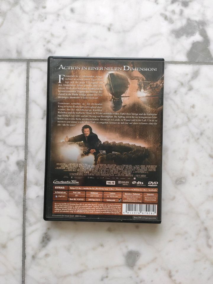 DVD "Die drei Musketiere" - Film mit Mila Jovovich, Orlando Bloom in Ingolstadt