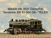 Spur H0 AC Märklin 3031 Dampflok Tenderlok BR 81 004 DB / TELEX Kreis Pinneberg - Borstel-Hohenraden Vorschau