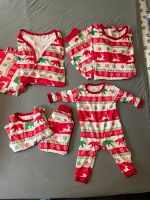 Weihnachten Pyjama Familie 4er Set Nordrhein-Westfalen - Erkrath Vorschau