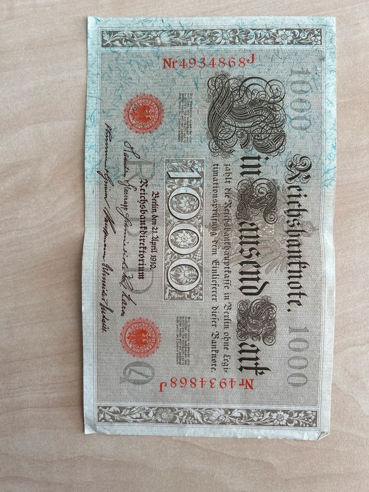 Reichsmark Banknoten in Velbert