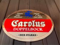 Werbeschild Bier „CAROLUS DOPPELBOCK“, sehr selten Nordrhein-Westfalen - Rheinbach Vorschau