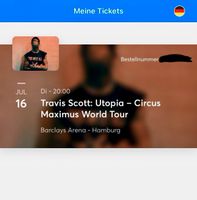 Travis Scott Konzert Hamburg Bremen - Osterholz Vorschau
