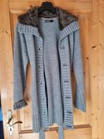 NEU Strickmantel Jacke grau Gr. XL m. Gürtel Bayern - Waal Vorschau