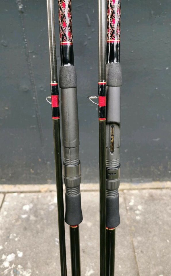 2× Sportex handbuilt Carp Karpfenruten 12ft 3lbs Carp Rods Angeln in Bad Bentheim