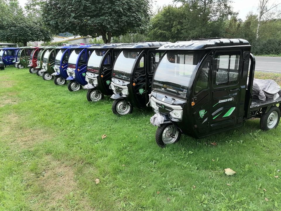 Elektro 3-Rad Cargo Premium Pritsche Kipper  3 RAD TUK TUK Lastenrad Rikscha Geco Trivelo Stormborn Futura BEST MEGA VOLTA Lastendreirad TUKTUK NEU AIXAM LEGIER MICROCAR PRO Cargorunner Runner in Neukirchen