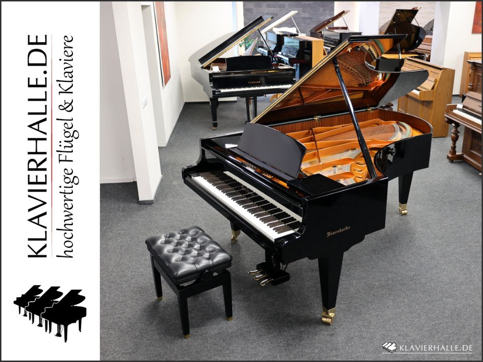 Bösendorfer Flügel, 225 Imperial, schwarz poliert ★ Bj.1986 in Altenberge