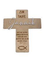 Taufkreuz mit Name personalisiert Taufe Taufgeschenk/ 20,00€* Bayern - Monheim Vorschau