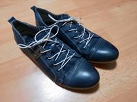 Blaue Lederschuhe Halbschuhe Gr. 38 Nordrhein-Westfalen - Iserlohn Vorschau