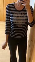 Gerry Weber Pullover grau schwarz Muster S 36 Nordrhein-Westfalen - Wesseling Vorschau
