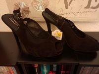 NEU Damen Pumps Peeptoes Schuhe schwarz Gr 40 echt Leder Wuppertal - Elberfeld Vorschau