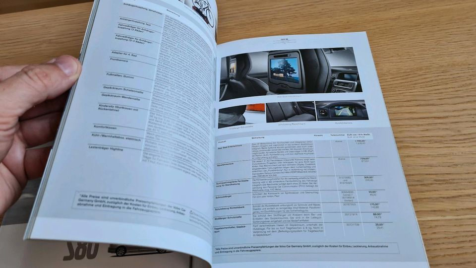 VOLVO S80 2014 Broschüre / Katalog / Prospekt in Pattensen