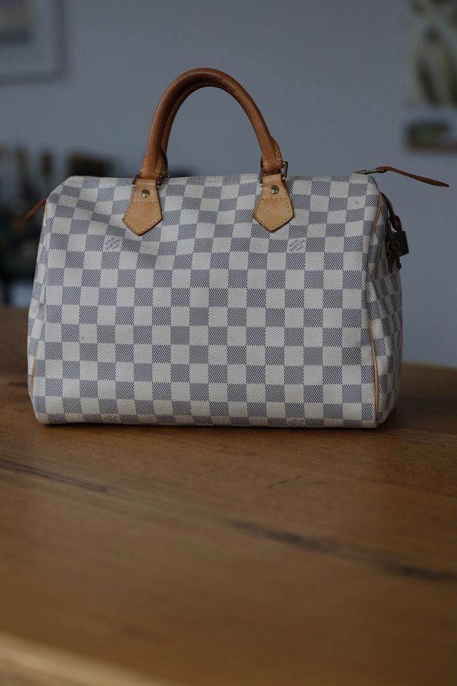 Louis Vuitton - Speedy 30 - Damier Azur Canvas in Hamburg