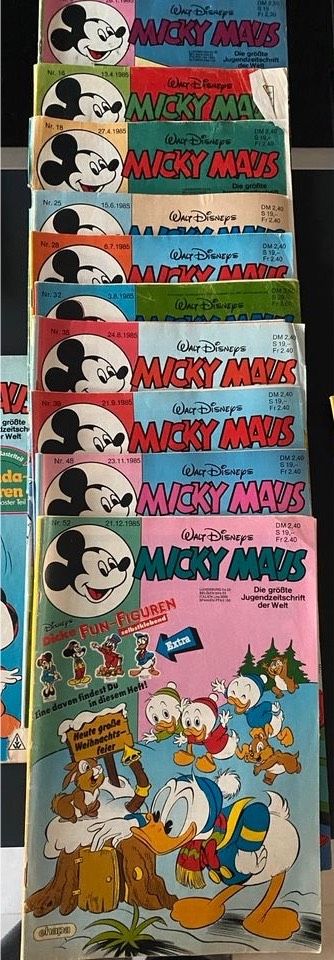 Micky Maus, Fix & Foxi und Goofy Hefte verkauft. in Niederkassel