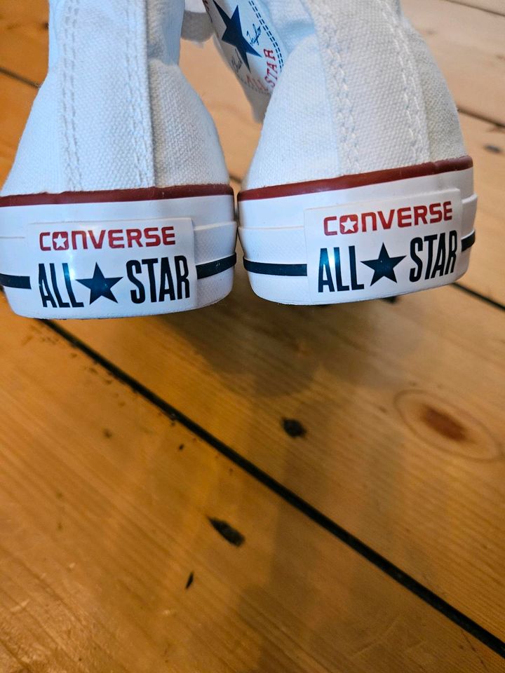 Schuhe Converse Chucks (1 x grau) Gr. 35 (22cm) in Höxter