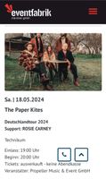 SUCHE Ticket Paper Kites München 18.05.24 Obergiesing-Fasangarten - Obergiesing Vorschau