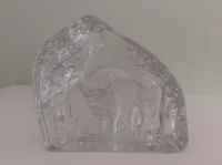 Goebel Bison Büffel Glasblock Briefbeschwerer Bleikristall Figur Rheinland-Pfalz - Mommenheim Vorschau