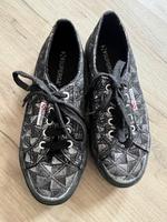 Superga Sneaker schwarz silber ungetragen Rheinland-Pfalz - Erpel Vorschau