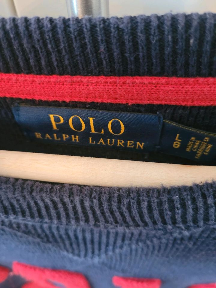 Polo Ralph lauren Pullover Gr. L vintage look in Chemnitz