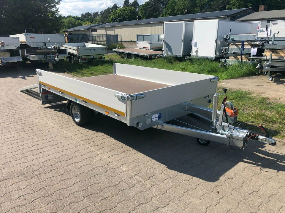 ⭐️ Eduard Auto Transporter 1500 kg 311x200x30 cm Rampen Winde 56 in Schöneiche bei Berlin