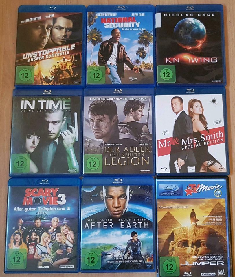 Blu Ray Paket 8 Filme FSK12 in Köln