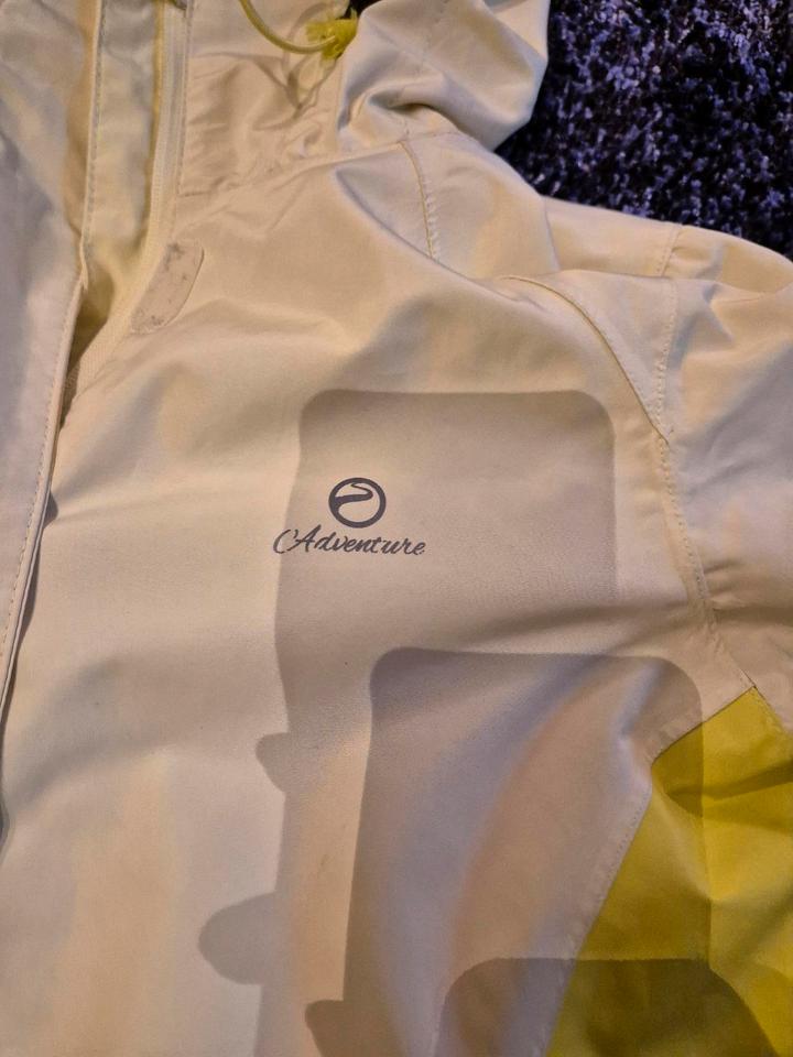Crivit Regenjacke Damen Jacke Übergangsjacke Gr. 42 L gelb in Reichenau