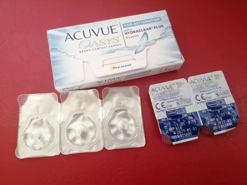 Kontaktlinsen ACUVUE OASYS for Astigmatism 5 Monate *NEU & OVP* in Burgkunstadt