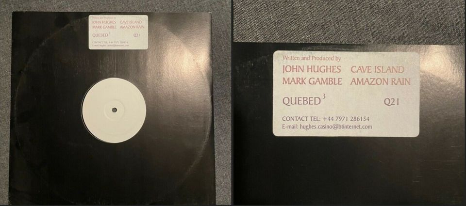 John Hughes & Mark Gamble-Cave Island/Amazon Rain 12"Vinyl Trance in Zörbig