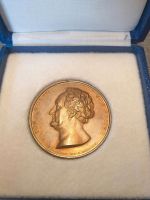 Johann Wolfgang von Goethe - Kupfer Medaille // Münze Rheinland-Pfalz - Kirn Vorschau