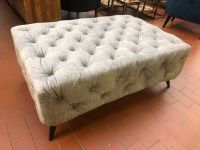 Chesterfield Hocker Sitzhocker Polsterhocker Barock grau 120cm Neustadt - Hohentor Vorschau