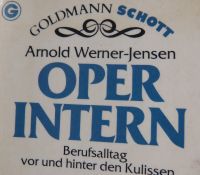 Oper intern Berufsalltag vor u. hinter d. Kulissen Werner-Jensen Eimsbüttel - Hamburg Eimsbüttel (Stadtteil) Vorschau
