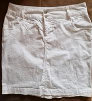 Jeansrock weiß Gr.42 Bayern - Sonthofen Vorschau