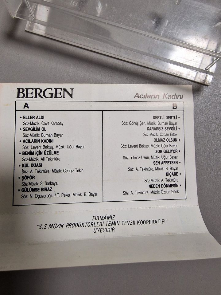 Bergen Acilarin Kadini, Müzik Kaseti Türkische Musik Kassette. in Recklinghausen