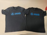 2 x T-Shirt JAKO dkl-blau mit blauem Schriftzug, Gr. 164, Zwillin Bayern - Pöttmes Vorschau