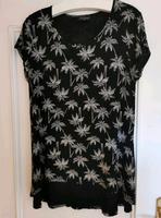 Gina Bluse Shirt schwarz Palmen Gr. 46 wie neu Bayern - Straubing Vorschau