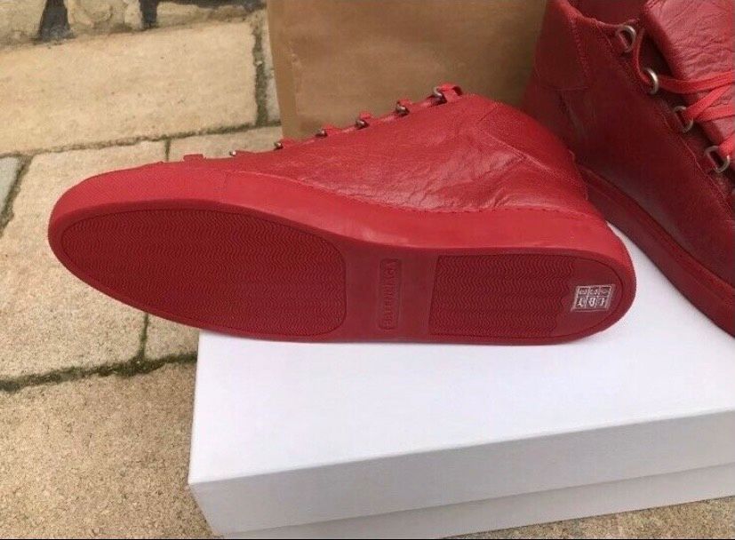 Balenciaga Arena Sneaker Rot Rouge Off White Größe 44 Triple S in Erfurt