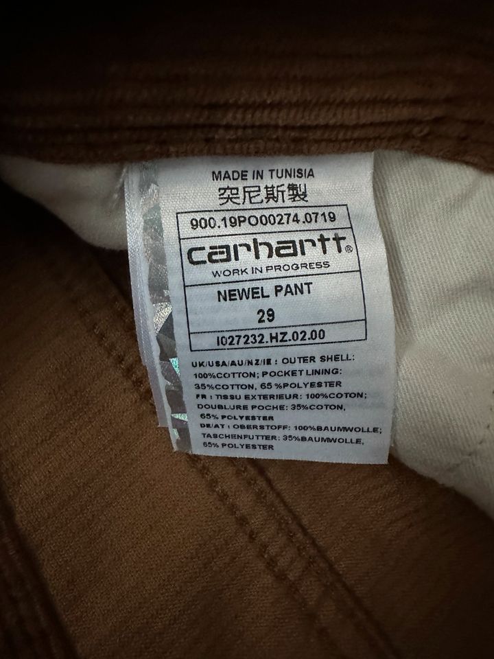 Carhartt Newel Pant Cord in Baunatal