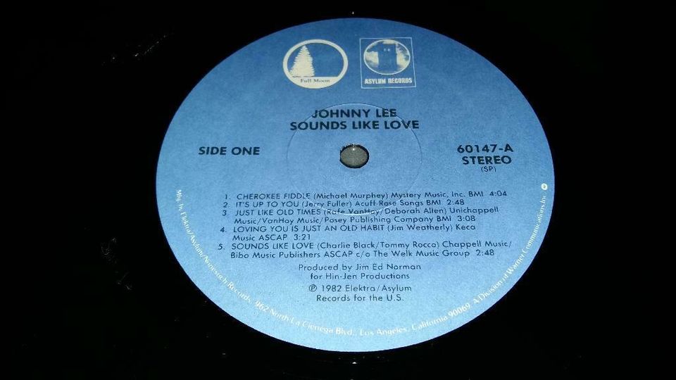 ! TIP TOP ! Johnny Lee Vinyl Album  ‎– Sounds Like Love –  VG++ in Köln