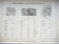 Karten 5 St. aus Atlas Reyman 1844 sehr selten=>Zeichenerklärung Schleswig-Holstein - Trittau Vorschau