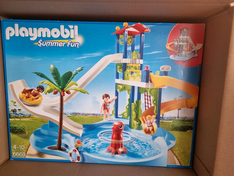 Playmobil Summer Fun Set 6669 Aquapark Rutschentower - Neu in Bedburg-Hau