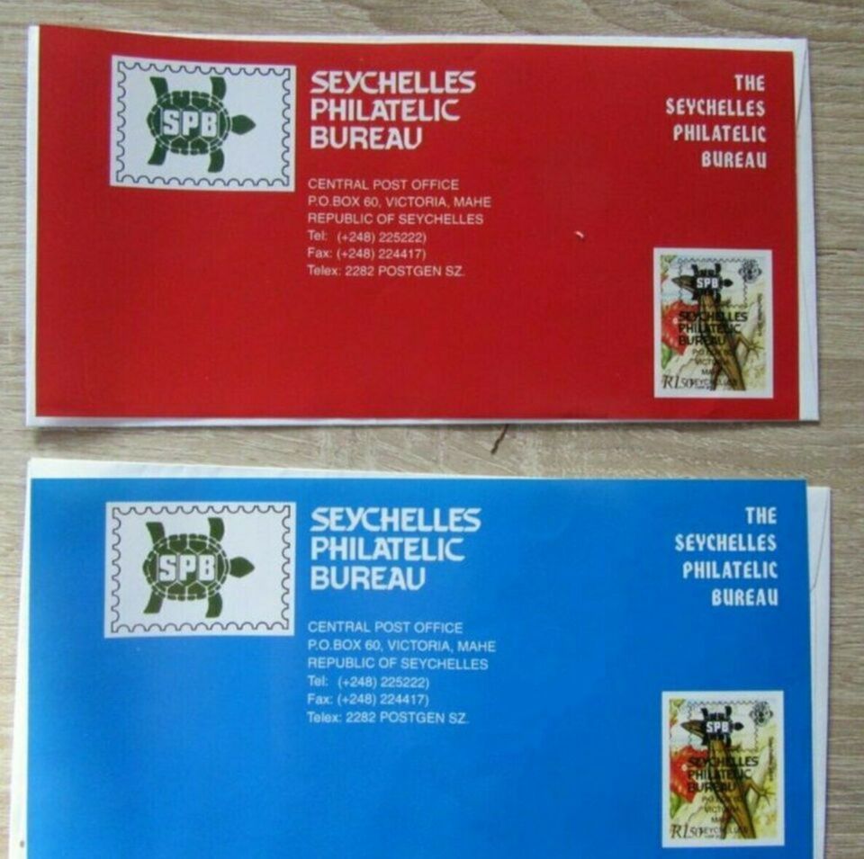 Ersttagsbriefe -- Briefmarken -- First Day Cover -- Seychellen in Ettenstatt