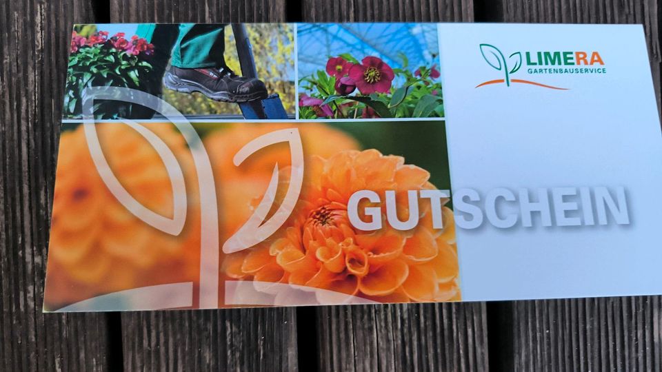50 Euro Gutschein Limera Merulin Gartenbauservice in Geldern