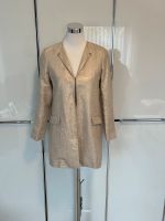 Leinenkurzmantel / Blazer „Zara“   Gr. 34 / X S (Gold schimmernd) Nordrhein-Westfalen - Harsewinkel - Marienfeld Vorschau