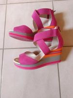 Pink Sandalen Gabor Größe 6 / 39 mit Wow Effekt pink orange neu Baden-Württemberg - Haßmersheim Vorschau