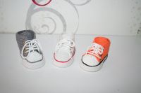 Gehäkelte Babyschuhe (0-4 Monate) Niedersachsen - Oldenburg Vorschau