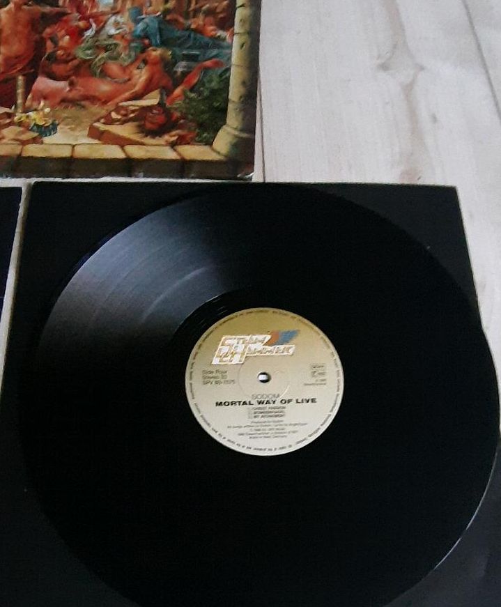 Sodom Vinyl 1988 Metal Schallplatte LP Rock " Mortal Way.." in Salzgitter